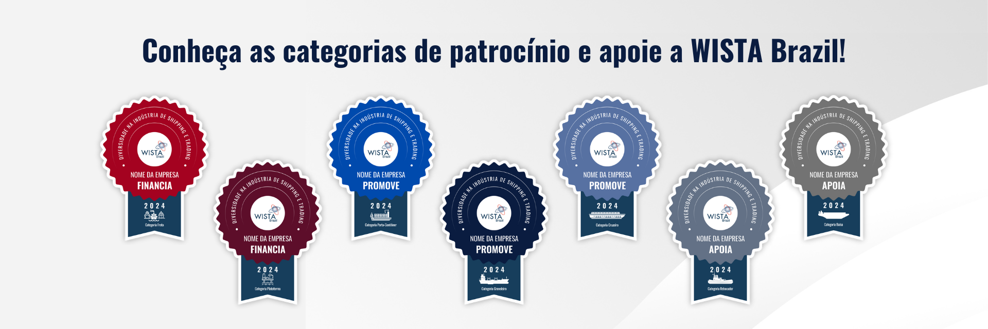 Categorias Patrocínio